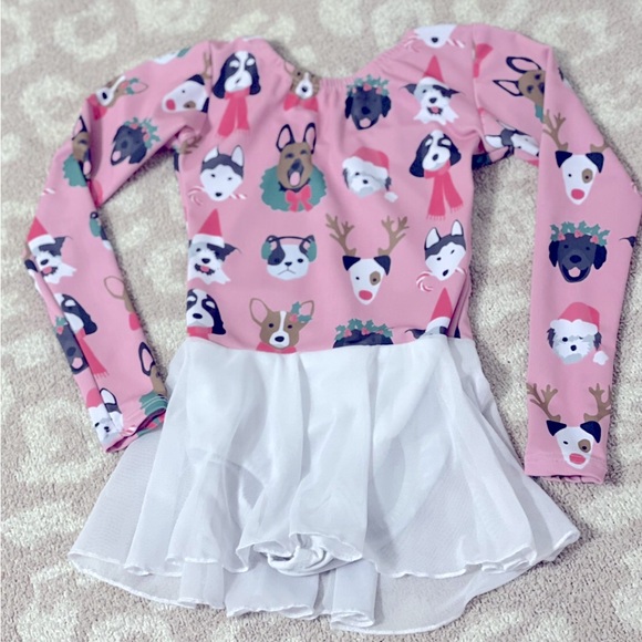 Christmas dog leotard - Picture 2 of 2